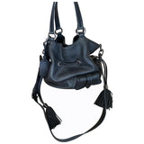 Lancel 1er flirt black leather handbag