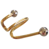 Maria Black gold gold plated earrings