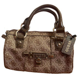 Guess brown leather handbag