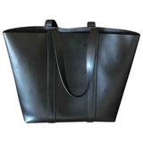 Mansur Gavriel black leather handbag
