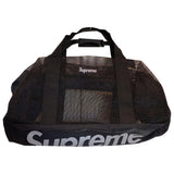 Supreme black synthetic bag