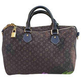 Louis Vuitton Speedy Bandoulière Brown Leather Handbag