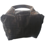 Fendi brown cloth handbag