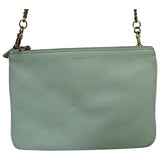 Sandro addict green leather handbag