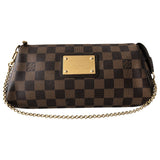 Louis Vuitton eva brown cloth handbag