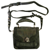 Zadig & Voltaire anthracite leather handbag