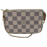 Louis Vuitton Pochette Accessoire White Cloth Clutch bag