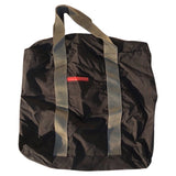 Prada black polyester handbag