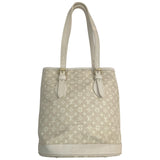 Louis Vuitton bucket  ecru cloth handbag