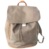 Louis Vuitton beige cloth backpacks