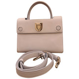 Dior diorever blue leather handbag