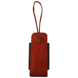 Prada red cloth bag charms