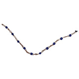 Gigi Clozeau blue pink gold bracelets