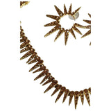 Oscar De La Renta gold crystal jewellery sets