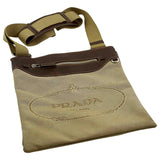 Prada beige cloth handbag