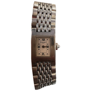 Chaumet khesis  silver steel watch