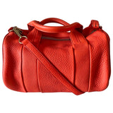 Alexander Wang rocco orange leather handbag