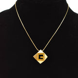 Givenchy gold metal necklaces