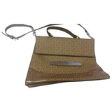 Guess brown cloth handbag
