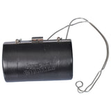 Jean Paul Gaultier black leather clutch bag