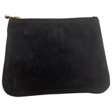 Balmain For H&m navy suede handbag