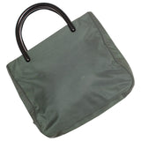 Prada tessuto  green synthetic handbag