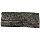 Yves Saint Laurent black silk clutch bag