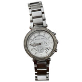 Michael Kors silver steel watch