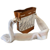 Fendi mon trésor white plastic handbag