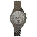 Michael Kors silver steel watch