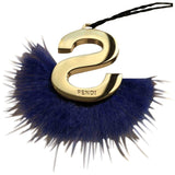 Fendi abcharm gold mink bag charms
