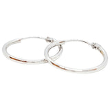 Autre Marque silver white gold earrings