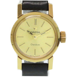 Omega gold gold plated watch