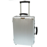 Rimowa silver metal travel bag
