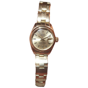 Rolex lady datejust 26mm yellow yellow gold watch