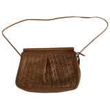 Fendi beige leather handbag