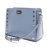 Michael Kors blue leather handbag