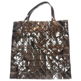 Issey Miyake gold plastic handbag
