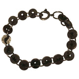 Tiffany & Co tiffany 1837 black silver bracelets