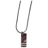 Dior dior oblique silver metal necklaces