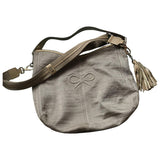 Anya Hindmarch beige cloth handbag