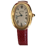 Cartier baignoire gold yellow gold watch