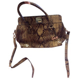 Michael Kors brown leather handbag