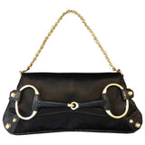 Gucci black cloth handbag