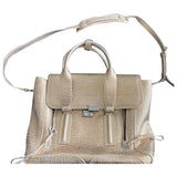 3.1 Phillip Lim pashli gold leather handbag
