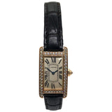 Cartier tank américaine gold pink gold watch