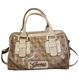 Guess beige synthetic handbag