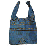 Ganni blue polyester handbag
