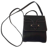 Loewe black leather handbag