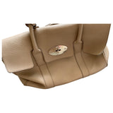 Mulberry bayswater beige leather handbag